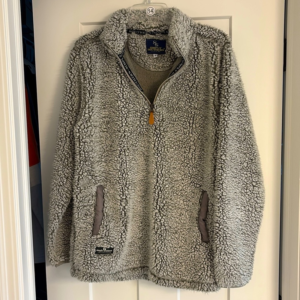 Simply southern Sherpa quarter zip